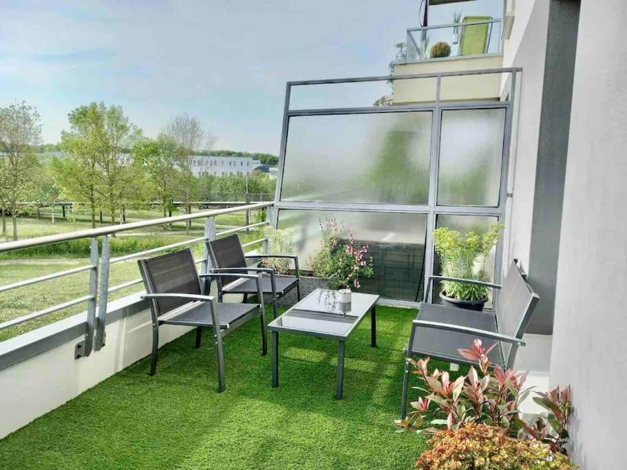 Le Domaine Reserve , Parking Et Ecrin De Verdure 阿棉 外观 照片